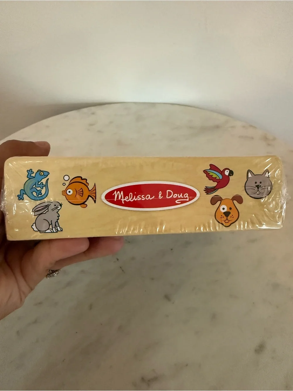 Melissa & Doug Wooden Stamp Set Pets BRAND NEW